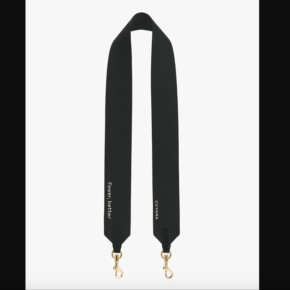 NWT Cuyana Fewer Better Strap in Black - Picture 2 of 8